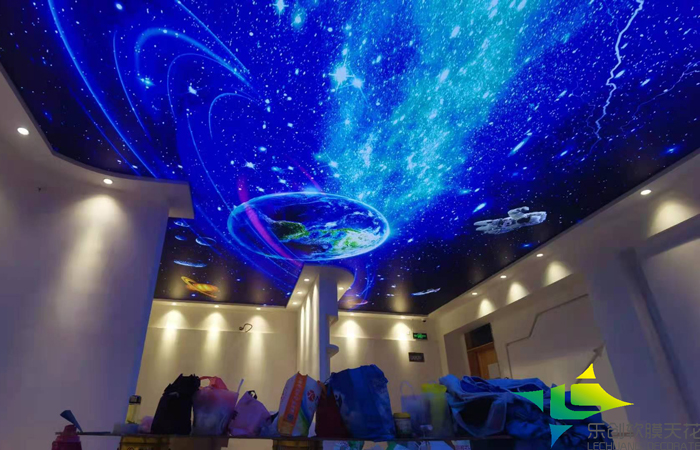 濟寧星空軟膜天花吊頂圖片 濟寧星空軟膜天花吊頂圖片